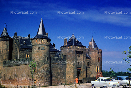 Brick Castle with Turrets, 1950s