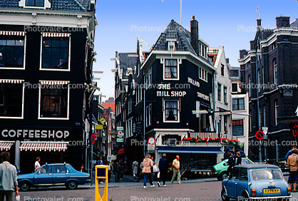 the Mill shop, cars, automobiles, vehicles, Amsterdam