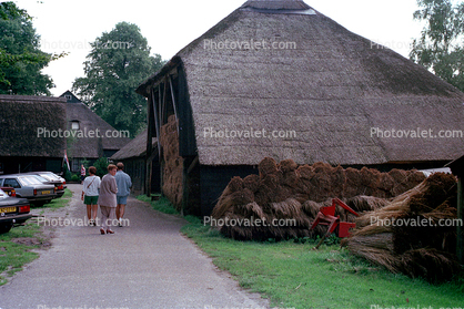 Thatched Roof House, Home, grass roof, building