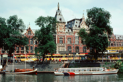 Excursion Boat Terminal, sight seeing, Amsterdam
