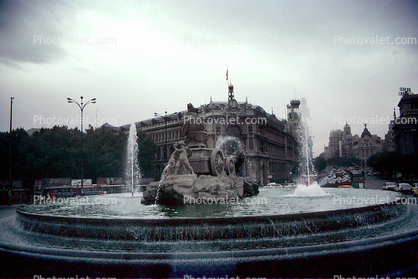 Cibeles Fountain, Water, cityscape