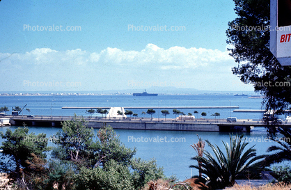 Docks, Harbor, Piers, Palma Spain, September 1971