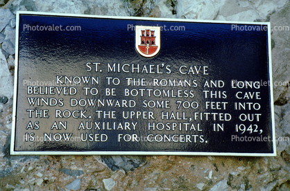 Saint Michael's Cave, April 1967, 1960s
