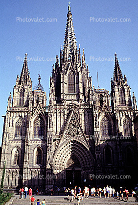 La Sagrada Familia (1883-1926), Antoni Gaud?, Sagada Familia, Temple Expiatori de la Sagrada Fam?lia, Barcelona, Catalonia, Spain