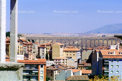 cityscape, buildings, Aqueduct, Segovia