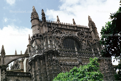 Ornate Medieval building, Seville