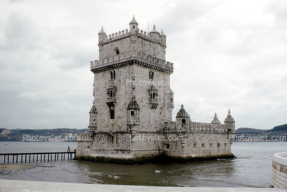 TORRE DE BELEM, building, tourist attraction, castle tower, Lisbon