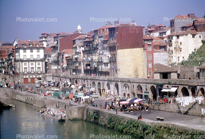 buildings, waterfront, harbor, Porto