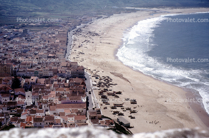 beach, sand, Atlantic Ocean, village, coastal, coast, shoreline, seaside, coastline