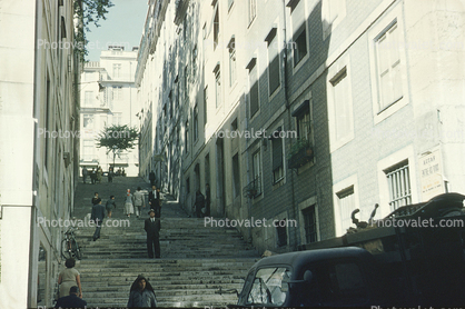 stairs, steps, buildings, 1940s