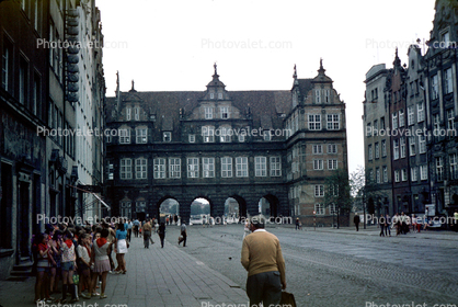 Street of Kings, Green Gate, Gdansk, Danzig, Poland, August 1972, 1970s
