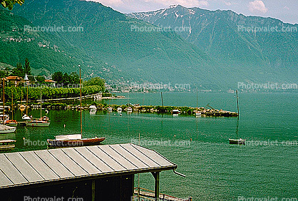 near Montreux, Switzerland, 1950s