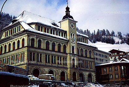Landmark Building, Saint Moritz, Switzerland, 1950s
