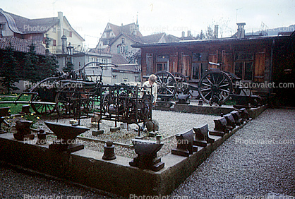 Cannons, Liechtenstein, Artillery, gun, 1950s