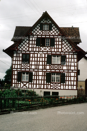 Home, House, Unique Building, ornate, Switzerland, opulant