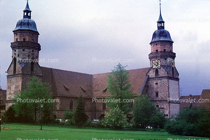 Church, Building, Clock Tower, Switzerland, outdoor clock, outside, exterior