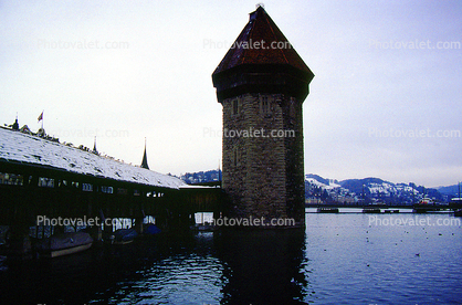 Water Tower, Lucerene, Switzerland