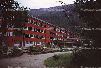 Building, Path, Stalheim, 1950s