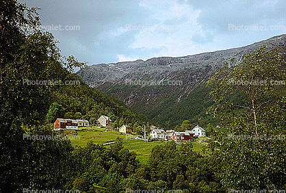 Village near Bergen, 1950s