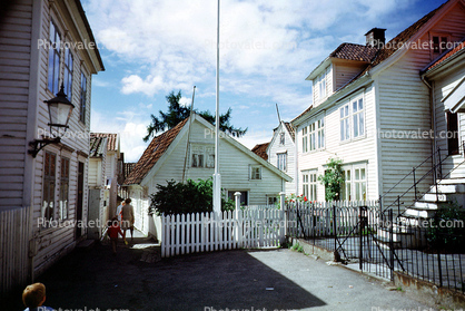 Home, House, Building, Bergen, 1950s