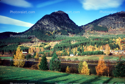 Hills, Mountain, Fall Colors, Autumn