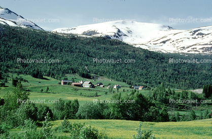 Mountains, Valley, Geiranger, municipality of Stranda