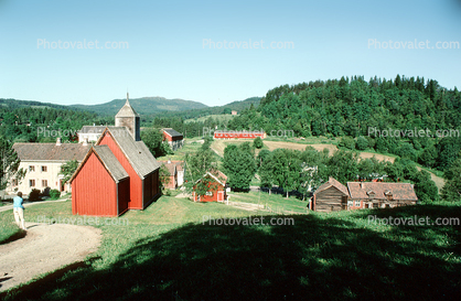 Church, Buildings, Homes, Town, Village, Trondheim
