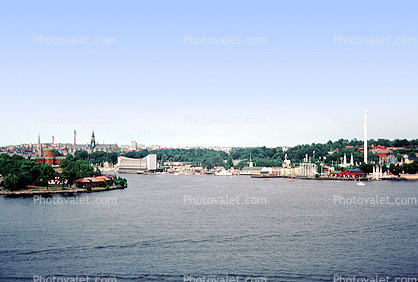 Harbor, Djurgarden, Skeppsholmen, Baltic Sea