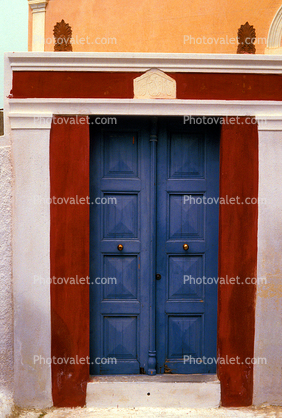 Door, Doorway, Entrance, Entryway, Santorini