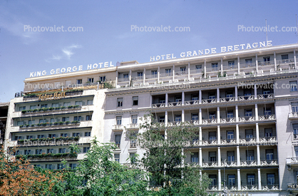 King George Hotel, Hotel Grande Bretagne, Athens