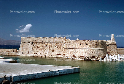 Fortress of Agios Nikolaos, Turret, Walls, Tower, Castle, harbor, Rhodes