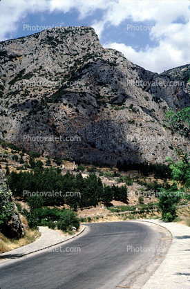Street, Sanctuary of Apollo, Delphi