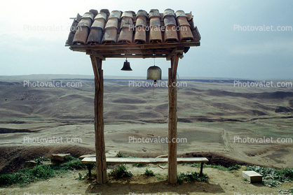 Bells and a Bench, Davit Gareji of Eastern Georgia