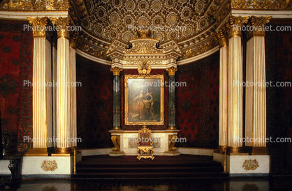 Golden Seat, Throne, The Winter Palace, (Hermitage)