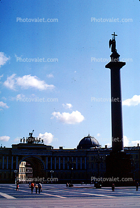 Alexander Column, Palace Square, The Winter Palace, (Hermitage)