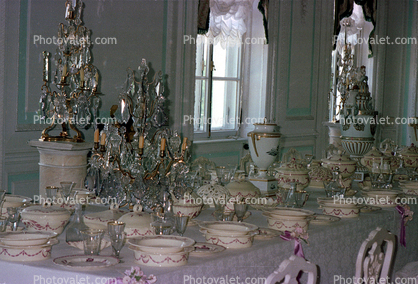 Formal Table setting, Summer Palace in Petrodvorets