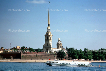 KOMETA Hydrofoil, (Project 342ME), Saints Peter and Paul Cathedral, Saint Petersburg