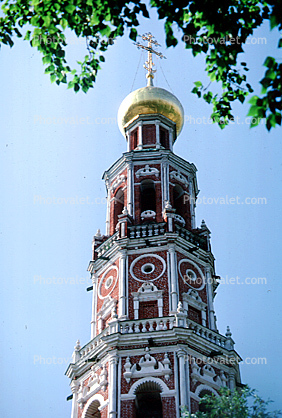 Orthodox Cathedral Tall Tower, building, cross