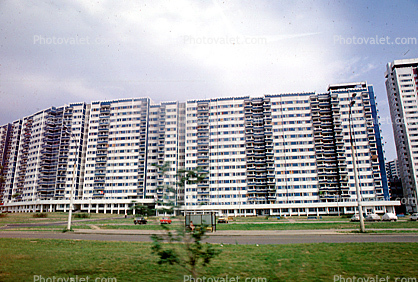 Row of Apartment Buildings