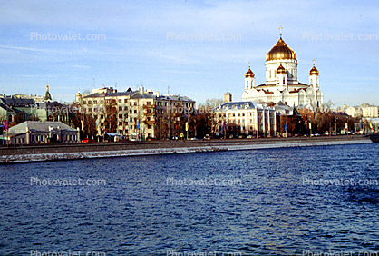 Moscow River, Red Square, Kremlin, Tower, Building, Red Star, Steeple