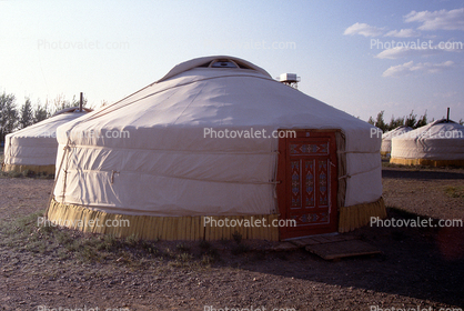 Yurt, home, house, building, circular, Gobi Desert, Mongolia
