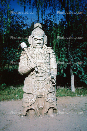Statue, sculpture, Ming Tombs