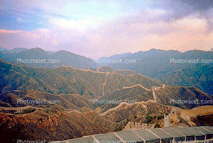 The Great Wall of China, Mountains, Hills