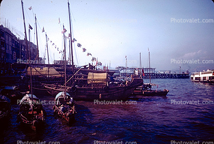Boat City, Victoria Harbor, 1951, 1950s