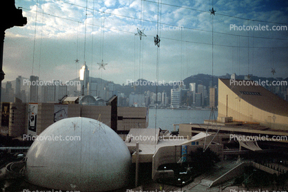 Unique Dome, Harbor, Skyline, Cityscape, Buildings, 2002, 2000's