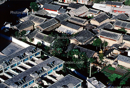 Skyline, cityscape, buildings, Lijiang