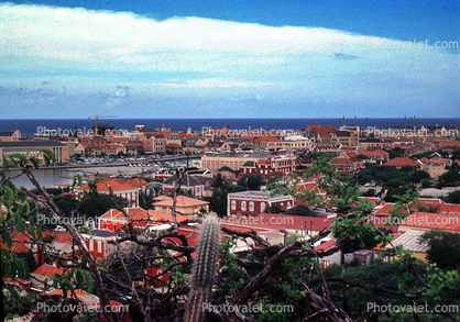 Skyline, Buildings, Curacao, Willemstad
