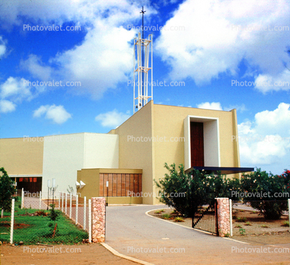 C.P. Amelunxen Straat, Church, building, landmark, Curacao, Willemstad