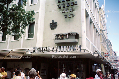 Spritzer & Fuhrmann, Bells, landmark building, Willemstad, Curacao