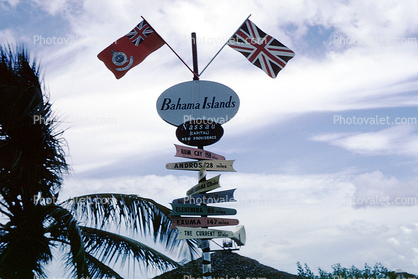 Milage Marker, Union Jack, Nassau